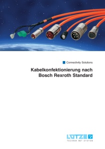 LÜTZE: Kabelkonfektionierung nach Bosch Rexroth Standard