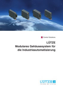LÜTZE: Modulares Gehäusesystem für die Industrieautomatisierung