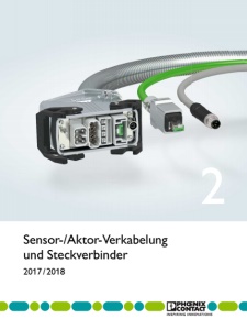 Phoenix Contact: Sensor-/Aktor-Verkabelung und Steckverbinder 2017/18